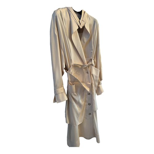 Pre-owned Jacquemus Silk Trench Coat In Other