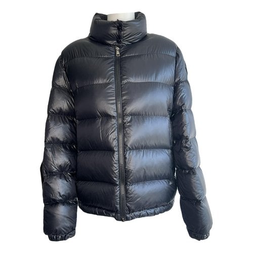 Pre-owned Moncler Classic Puffer In Black