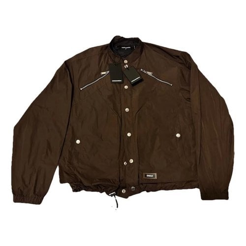 Pre-owned Dsquared2 Jacket In Brown