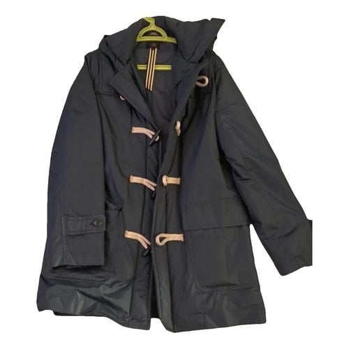Pre-owned Piombo Dufflecoat In Anthracite