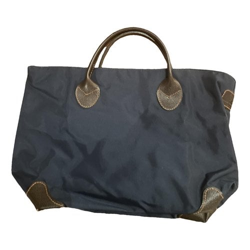 Pre-owned Herve Chapelier Handbag In Blue