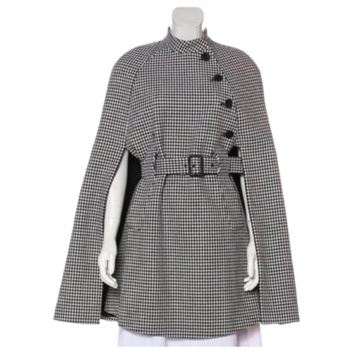 Pre-owned Dior Trench Coat In Black