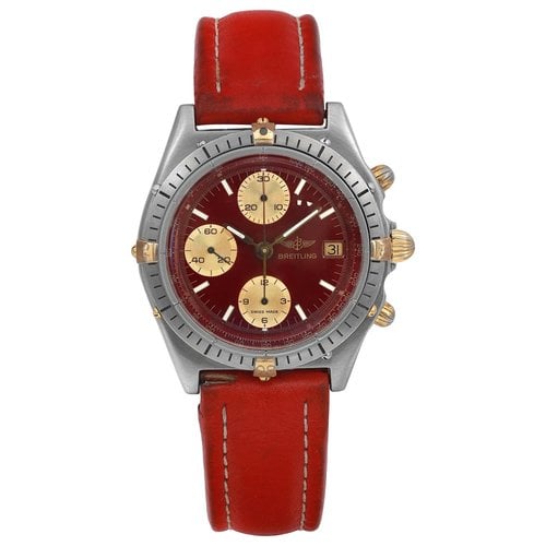 Pre-owned Breitling Watch In Red
