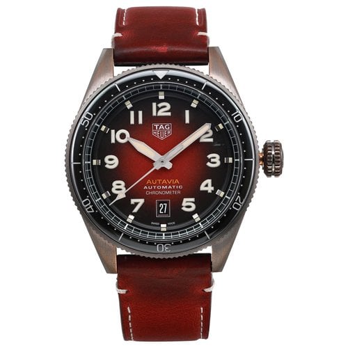 Pre-owned Tag Heuer Watch In Red