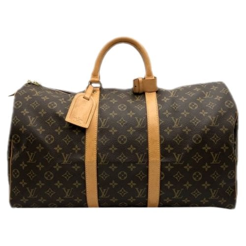 Pre-owned Louis Vuitton Bowling Bag In Brown