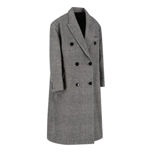 Pre-owned Isabel Marant Wool Coat In Grey