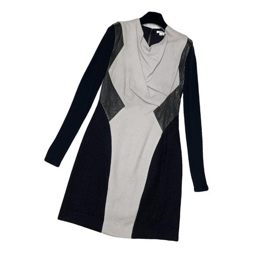 Pre-owned Helmut Lang Wool Mid-length Dress In Other