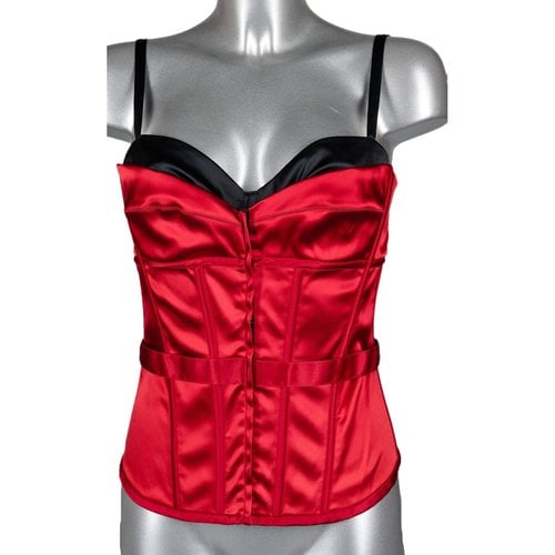 Pre-owned Dolce & Gabbana Camisole In Red