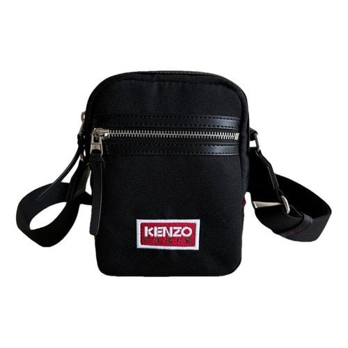 Pre-owned Kenzo Crossbody Bag In Black