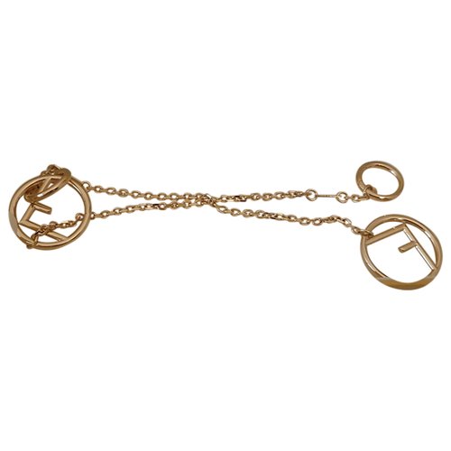 Pre-owned Fendi Bracelet In Gold
