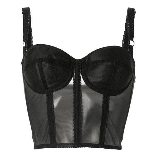Pre-owned Dolce & Gabbana Corset In Black