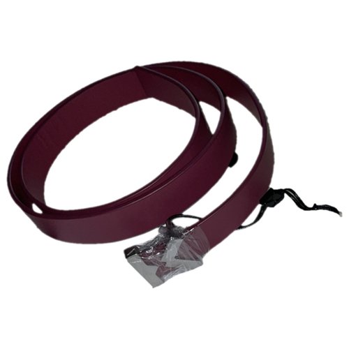 Pre-owned Kenzo Leather Belt In Purple