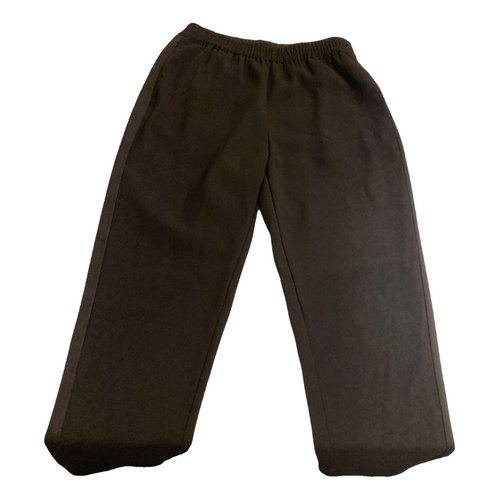 Pre-owned Little Remix Trousers In Black