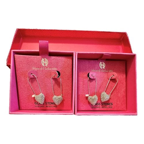 Pre-owned House Of Harlow 1960 Earrings In Gold