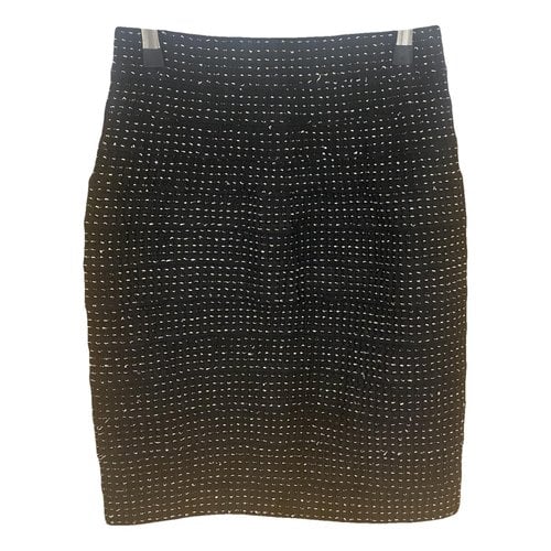 Pre-owned Reiss Mini Skirt In Black