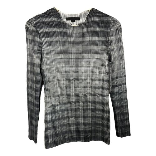 Pre-owned Alexander Wang Blouse In Silver