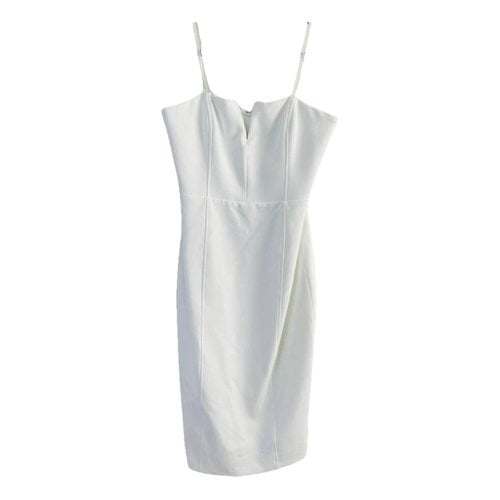Pre-owned Veronica Beard Mid-length Dress In White