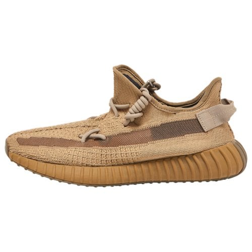 Pre-owned Yeezy Cloth Trainers In Brown