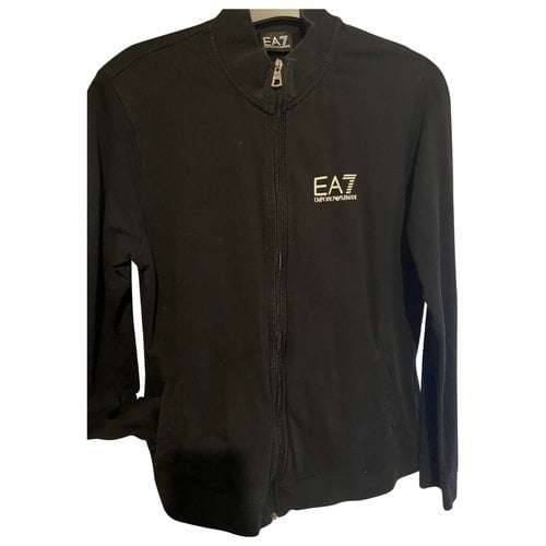 Pre-owned Emporio Armani Knitwear & Sweatshirt In Black