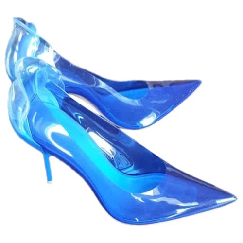 Pre-owned Le Silla Heels In Blue