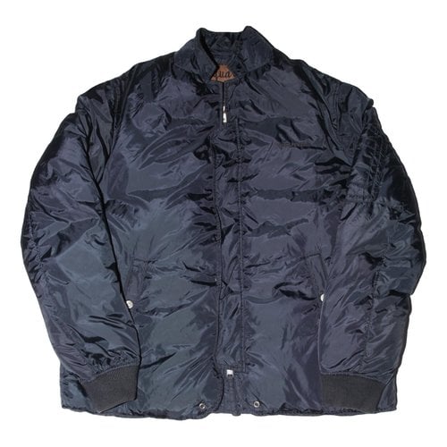 Pre-owned Dsquared2 Puffer In Blue
