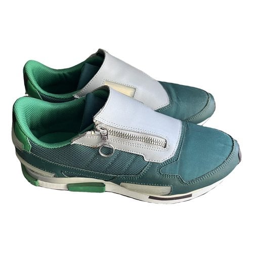 Pre-owned Adidas Originals Low Trainers In Green