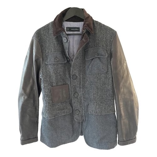 Pre-owned Dsquared2 Wool Vest In Grey