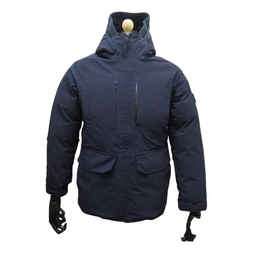 Pre-owned Stone Island Coat In Blue