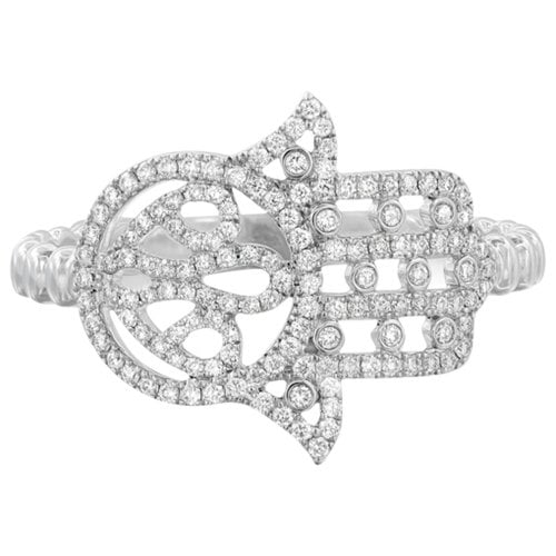 Pre-owned Messika White Gold Ring