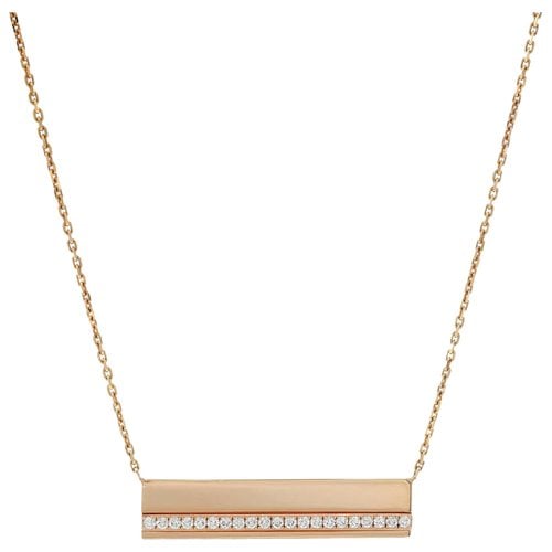 Pre-owned Messika Pink Gold Necklace