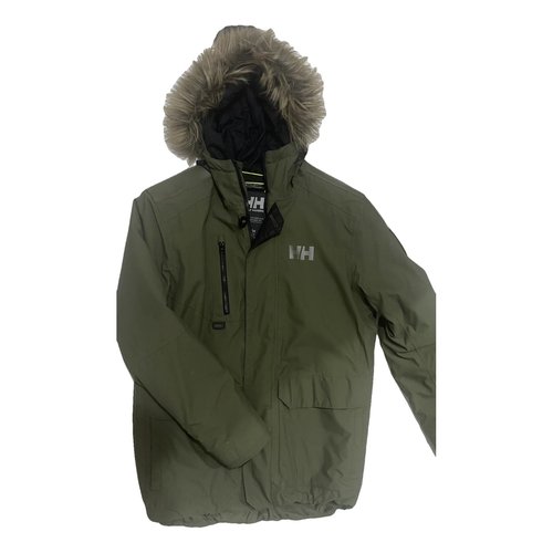 Pre-owned Helly Hansen Vest In Green