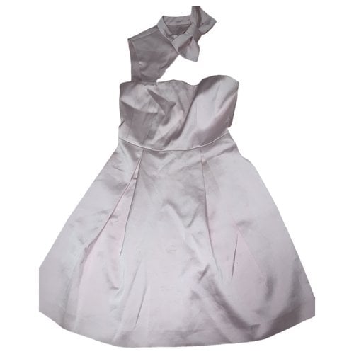 Pre-owned Claudie Pierlot Mid-length Dress In Pink