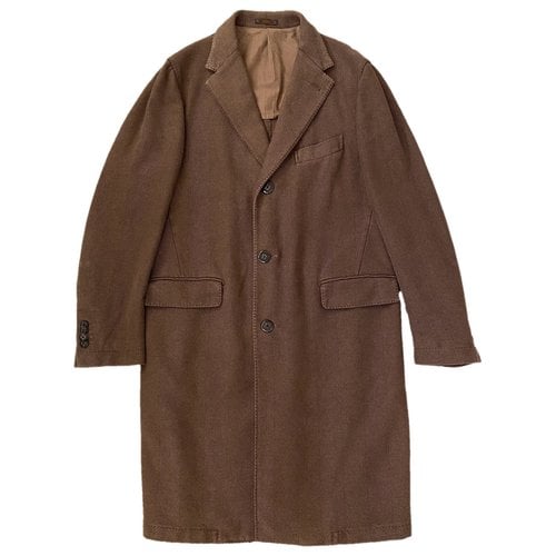 Pre-owned Etro Coat In Brown