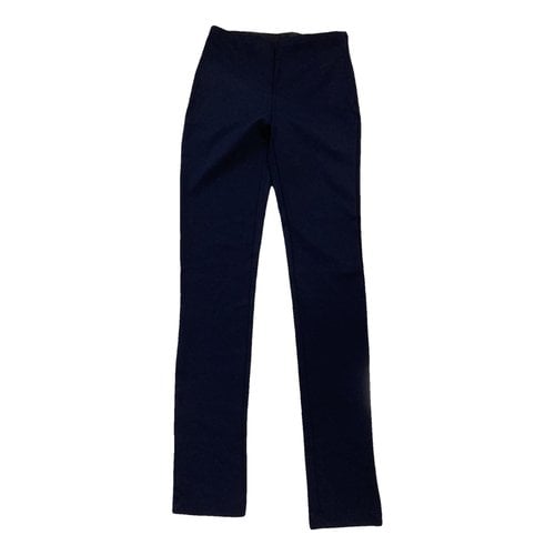 Pre-owned M Missoni Trousers In Navy