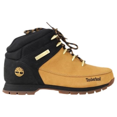 Pre-owned Timberland Leather Boots In Camel