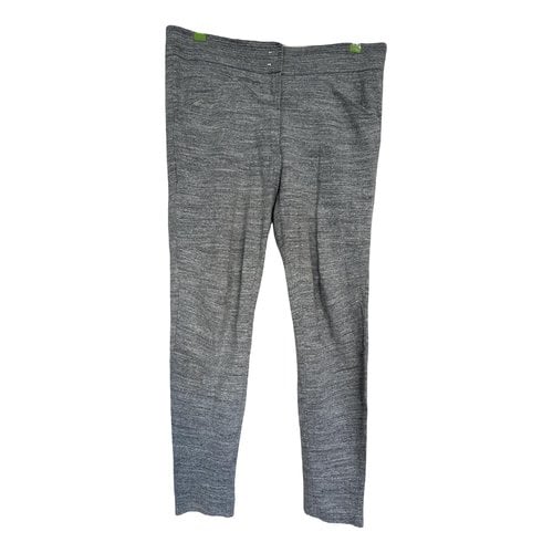 Pre-owned Isabel Marant Straight Pants In Grey