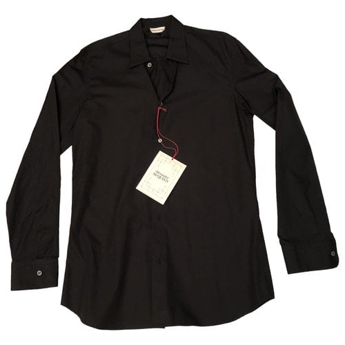 Pre-owned Alexander Mcqueen Shirt In Black