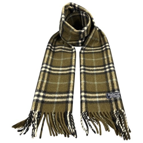 Pre-owned Burberry Cashmere Scarf & Pocket Square In Other
