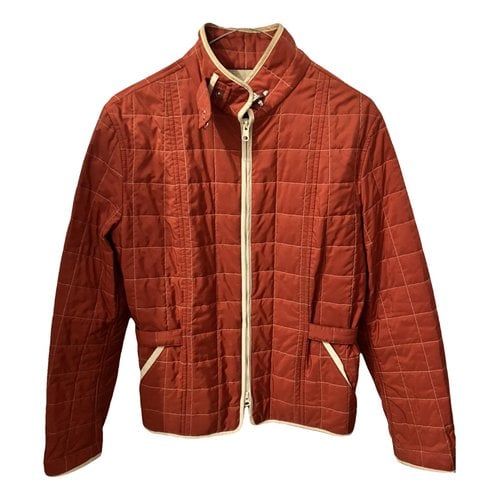 Pre-owned Fay Short Vest In Red