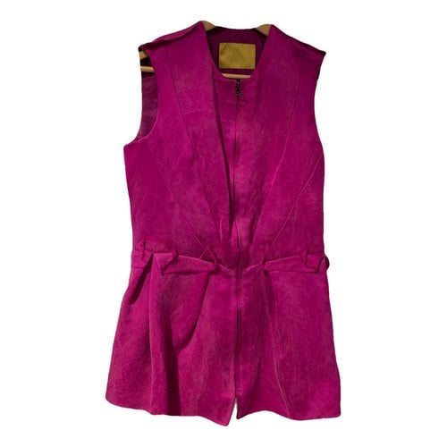 Pre-owned Lanvin Silk Blouse In Pink