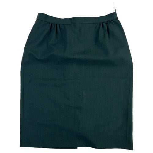 Pre-owned Ferragamo Mini Skirt In Green