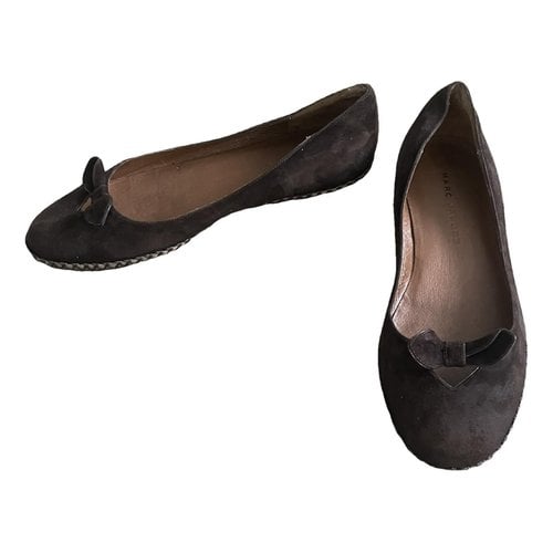 Pre-owned Marc Jacobs Ballet Flats In Brown