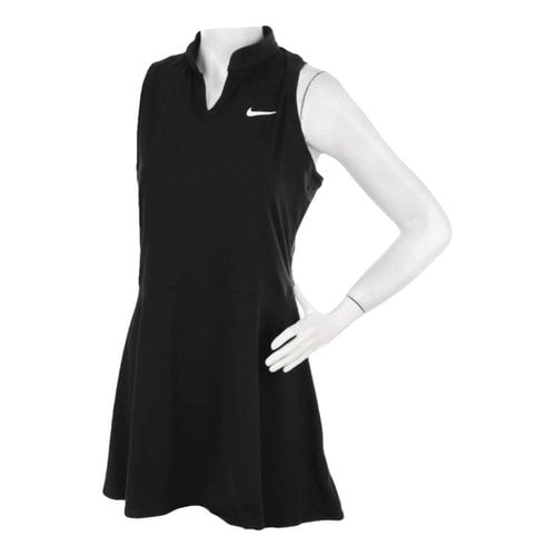 Pre-owned Nike Mini Dress In Black