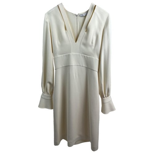 Pre-owned Givenchy Mid-length Dress In White