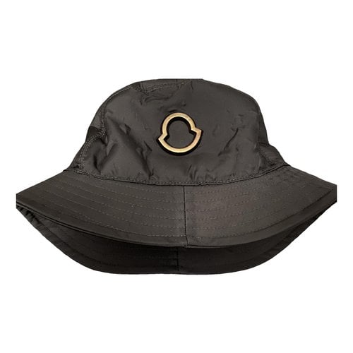 Pre-owned Moncler Hat In Black