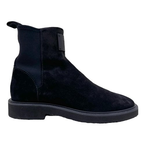 Pre-owned Giuseppe Zanotti Boots In Black