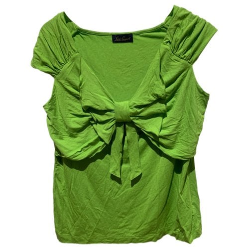 Pre-owned Luisa Spagnoli T-shirt In Green