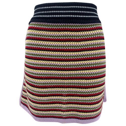 Pre-owned Alexa Chung Mid-length Skirt In Multicolour