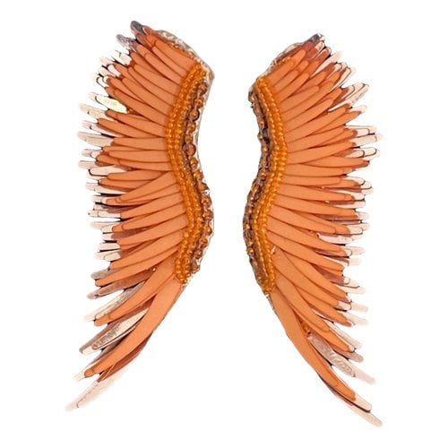 Pre-owned Mignonne Gavigan Earrings In Orange