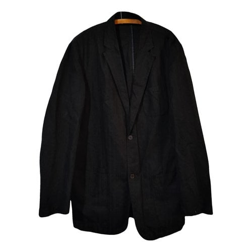 Pre-owned Karl Lagerfeld Wool Suit In Black